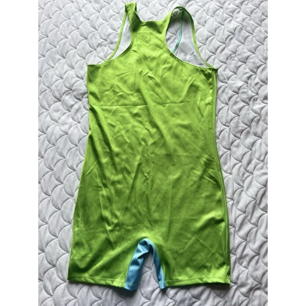Spirit Halloween Adult 80s Aerobics Workout Leotard Costume Men S/m - Picture 3 of 7